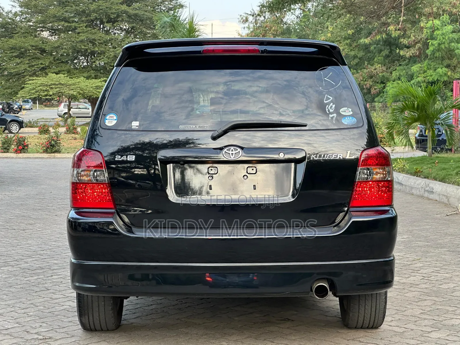 Toyota Kluger 2007 Black