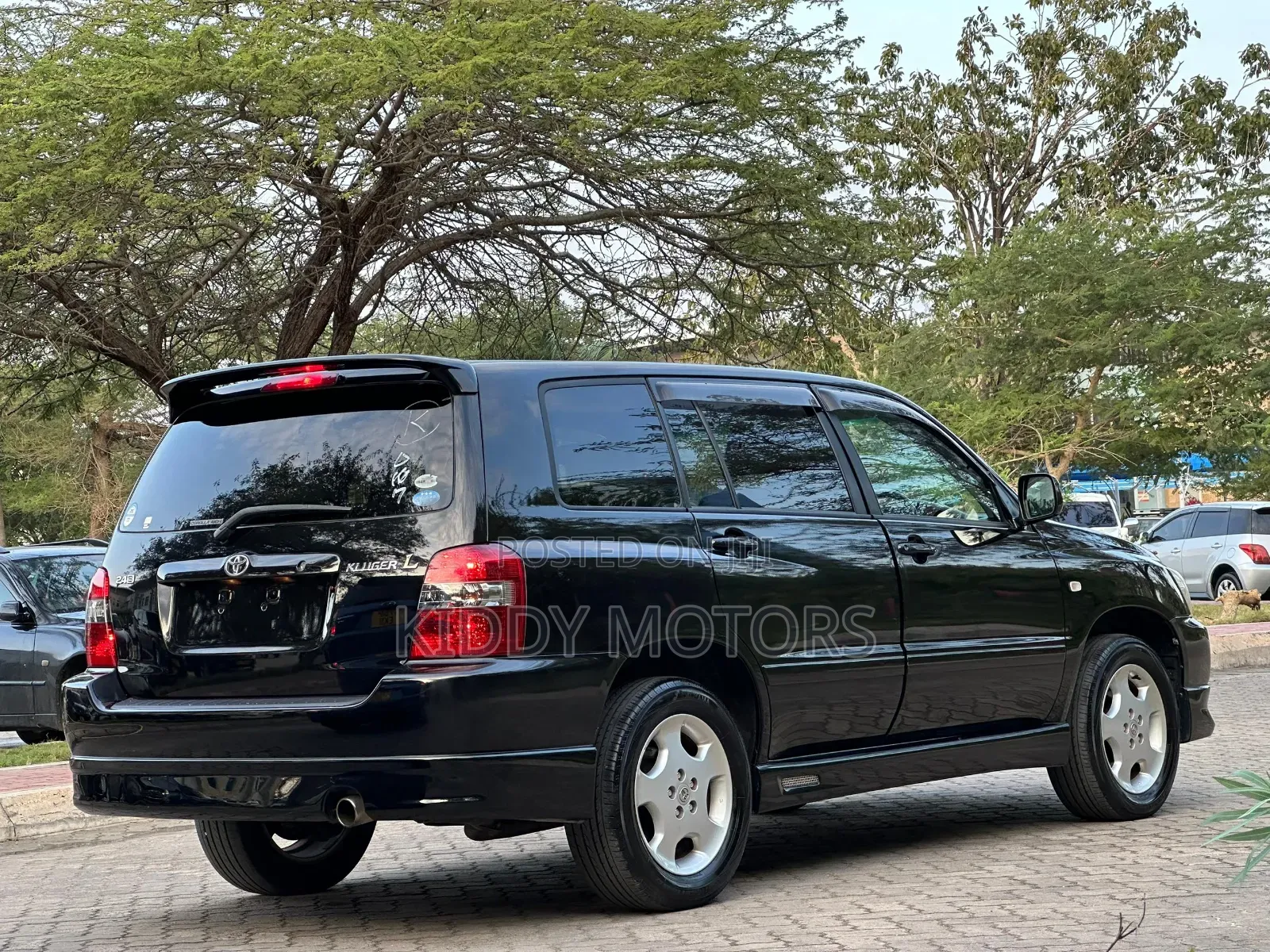 Toyota Kluger 2007 Black