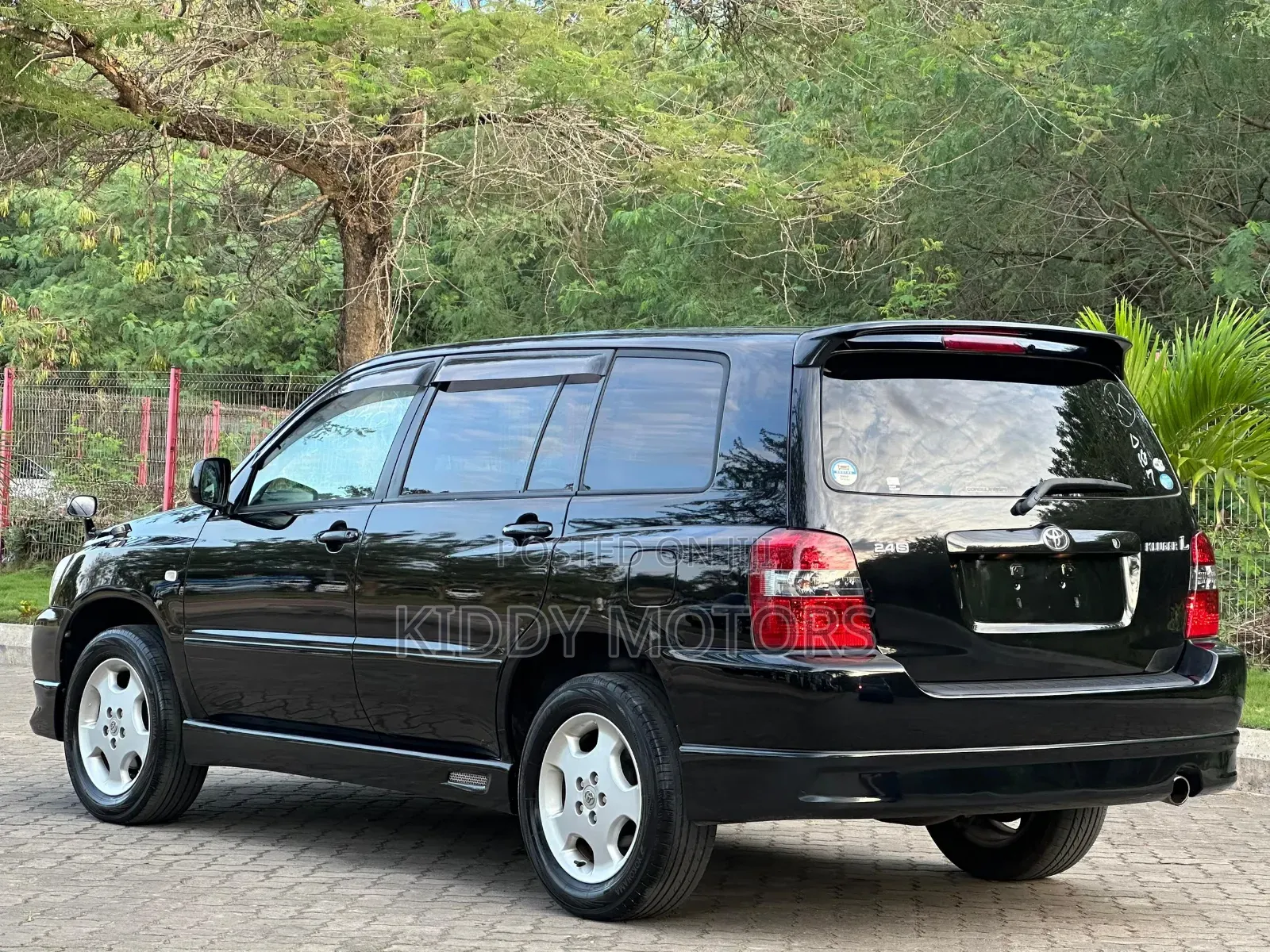 Toyota Kluger 2007 Black