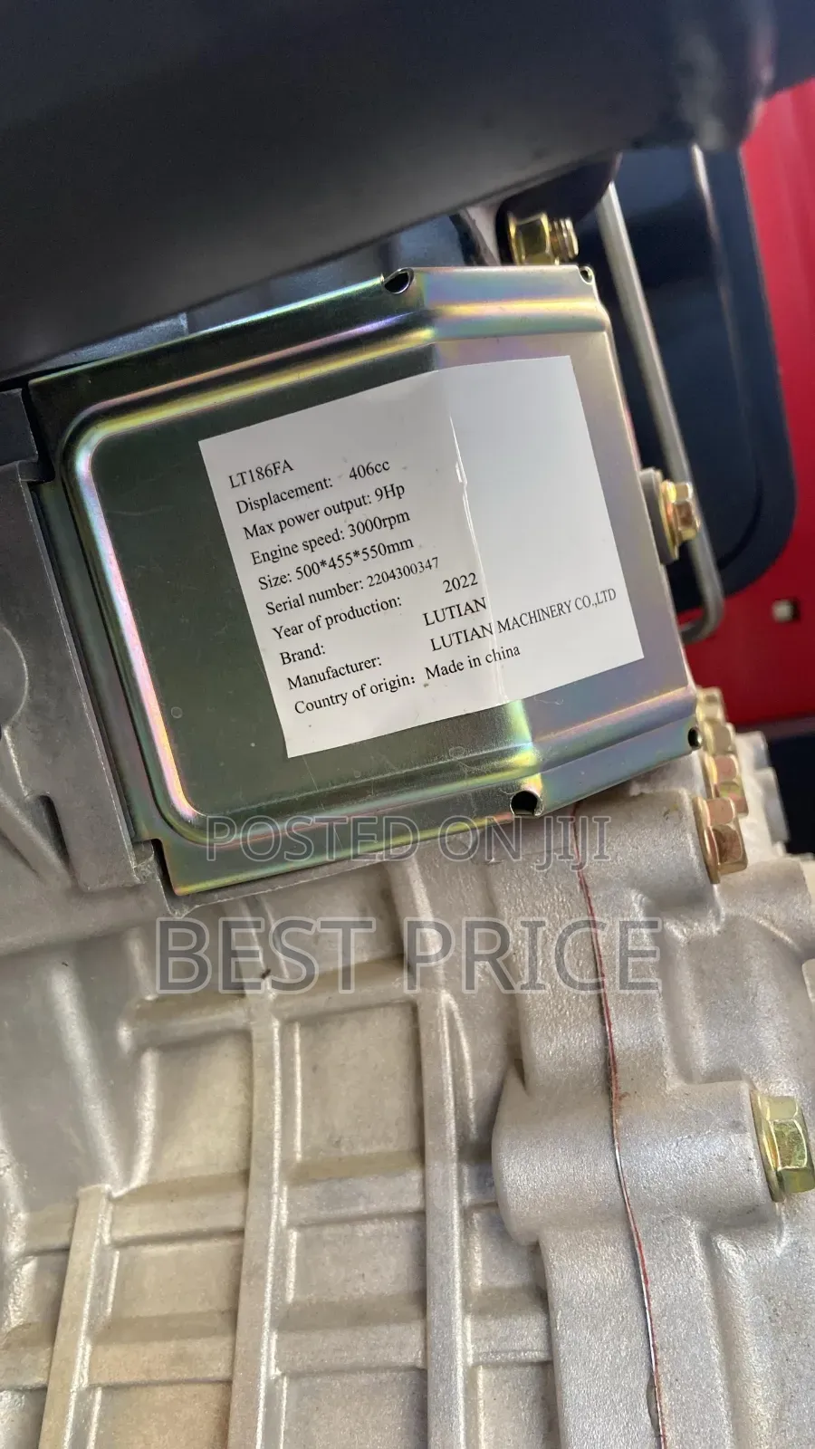 Lutan 10hp Diesel Engine 3000rpm