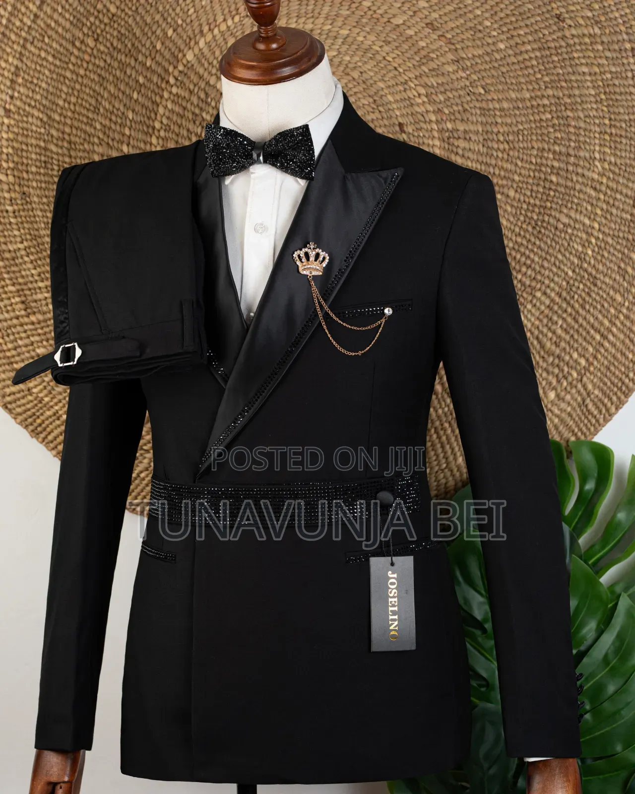 Black Belt  Suit / Quality Material