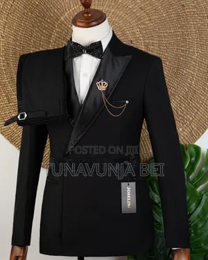 Black Belt  Suit / Quality Material