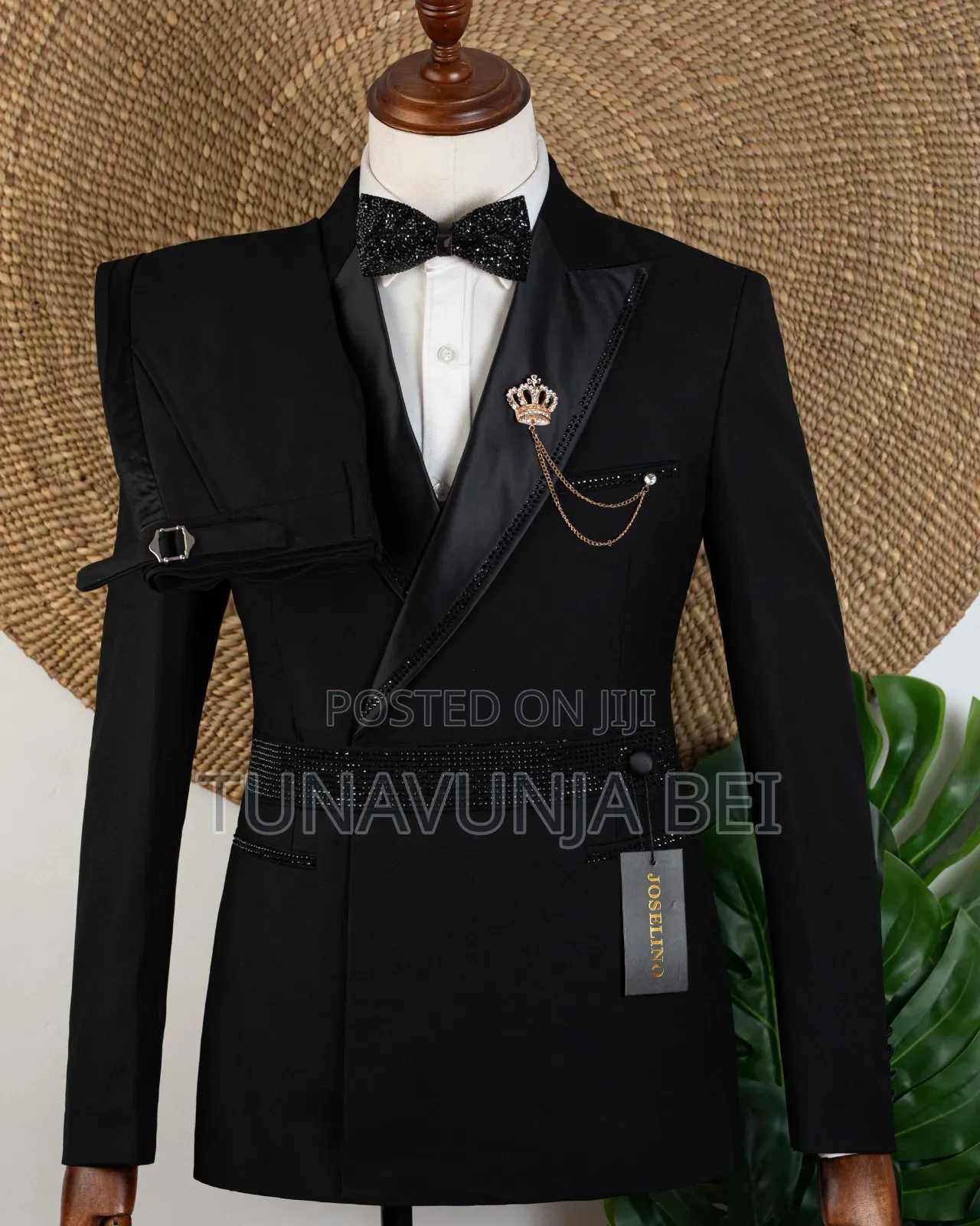 Black Belt  Suit / Quality Material