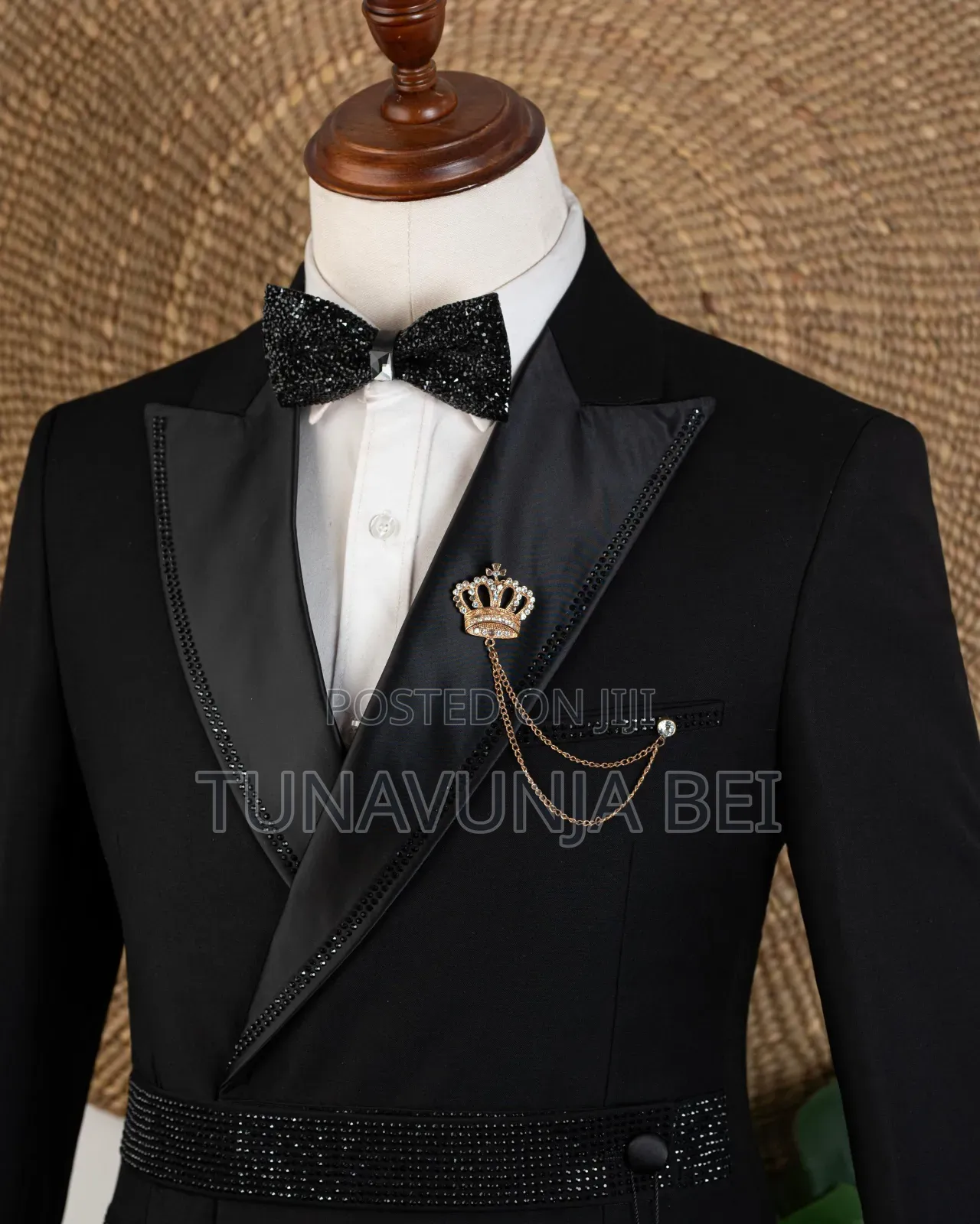 Black Belt  Suit / Quality Material