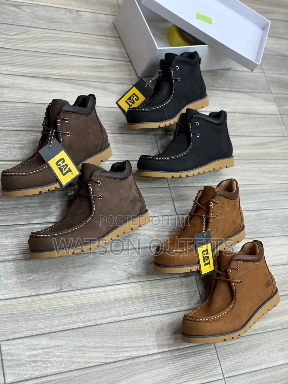 Men's Boots or Cats Shoes or Footwears Classic Za Ngozi