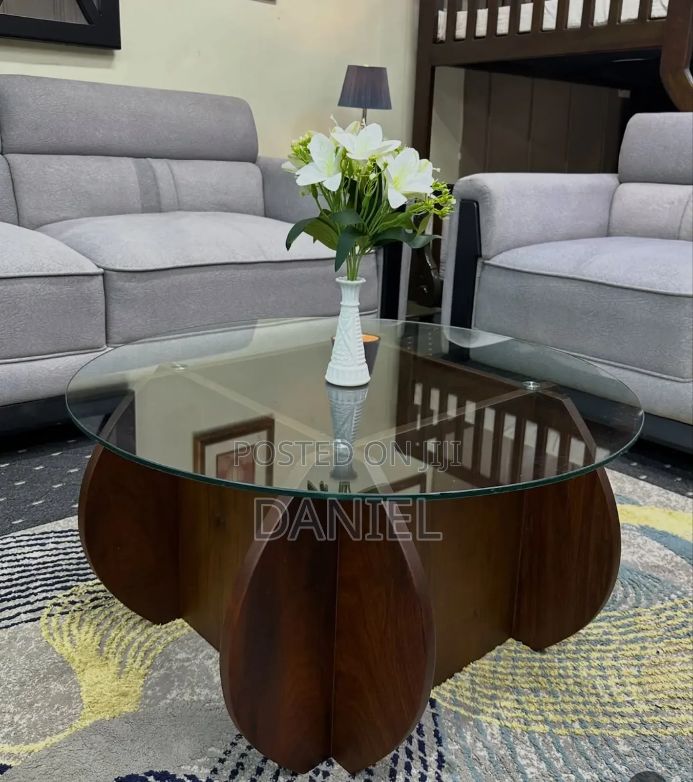 Coffee Table Brown Color Juu Kioo