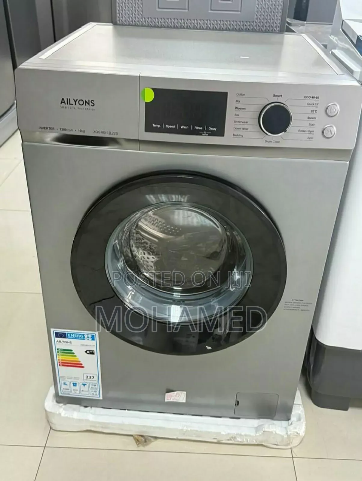 Ailyons Washing Machine 10kg