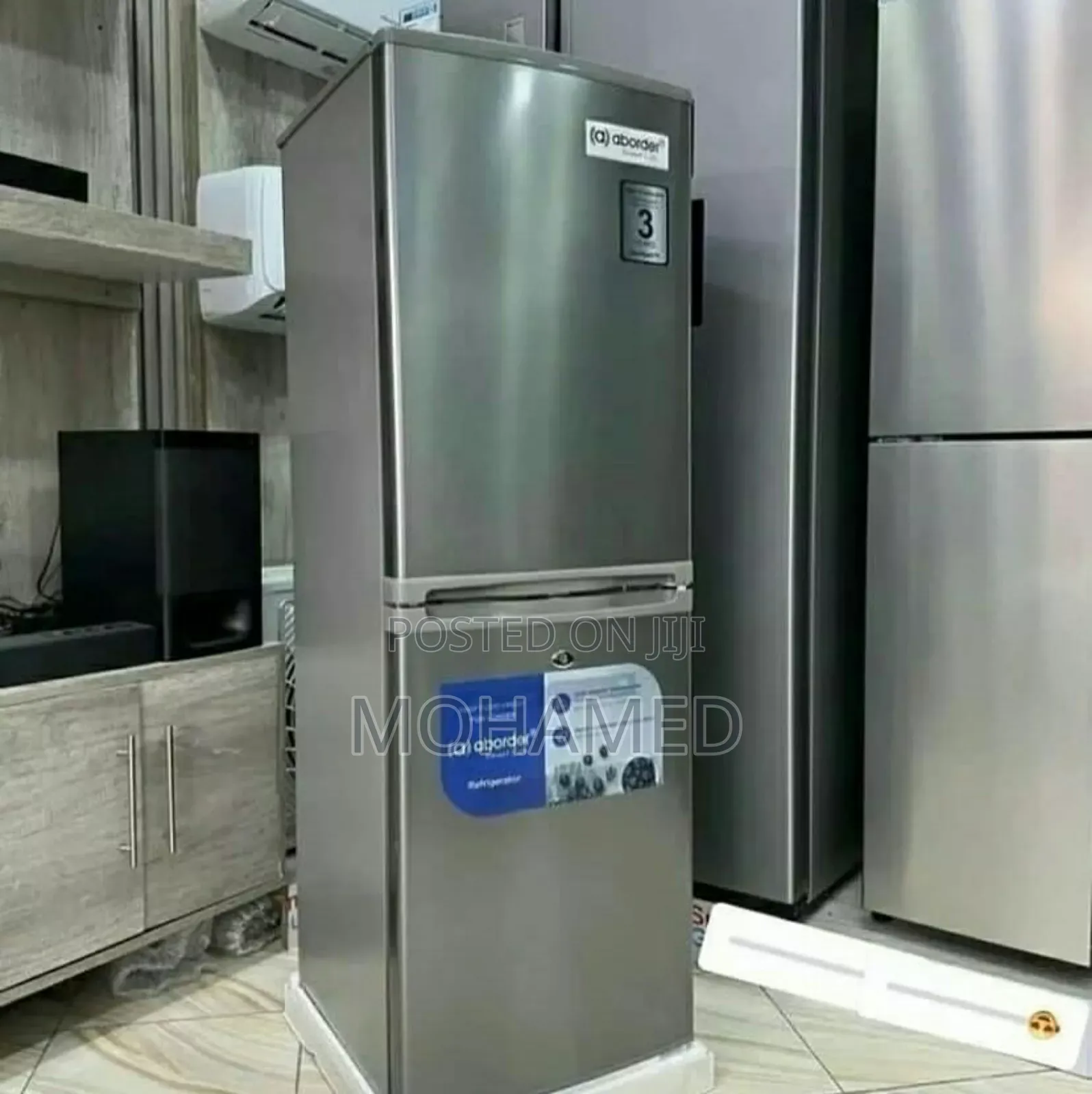 Aborder Double Door Fridge 240l