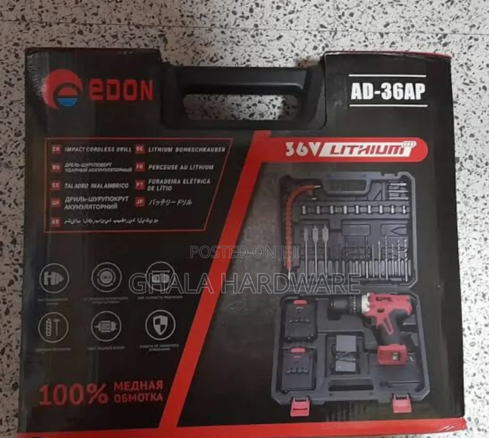 Drill Edon Impact Cordless