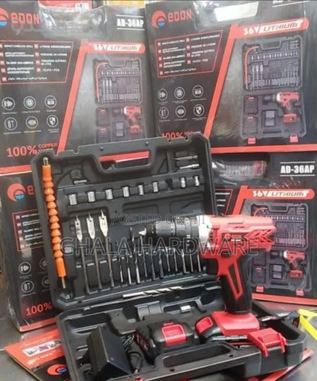 Drill Edon Impact Cordless