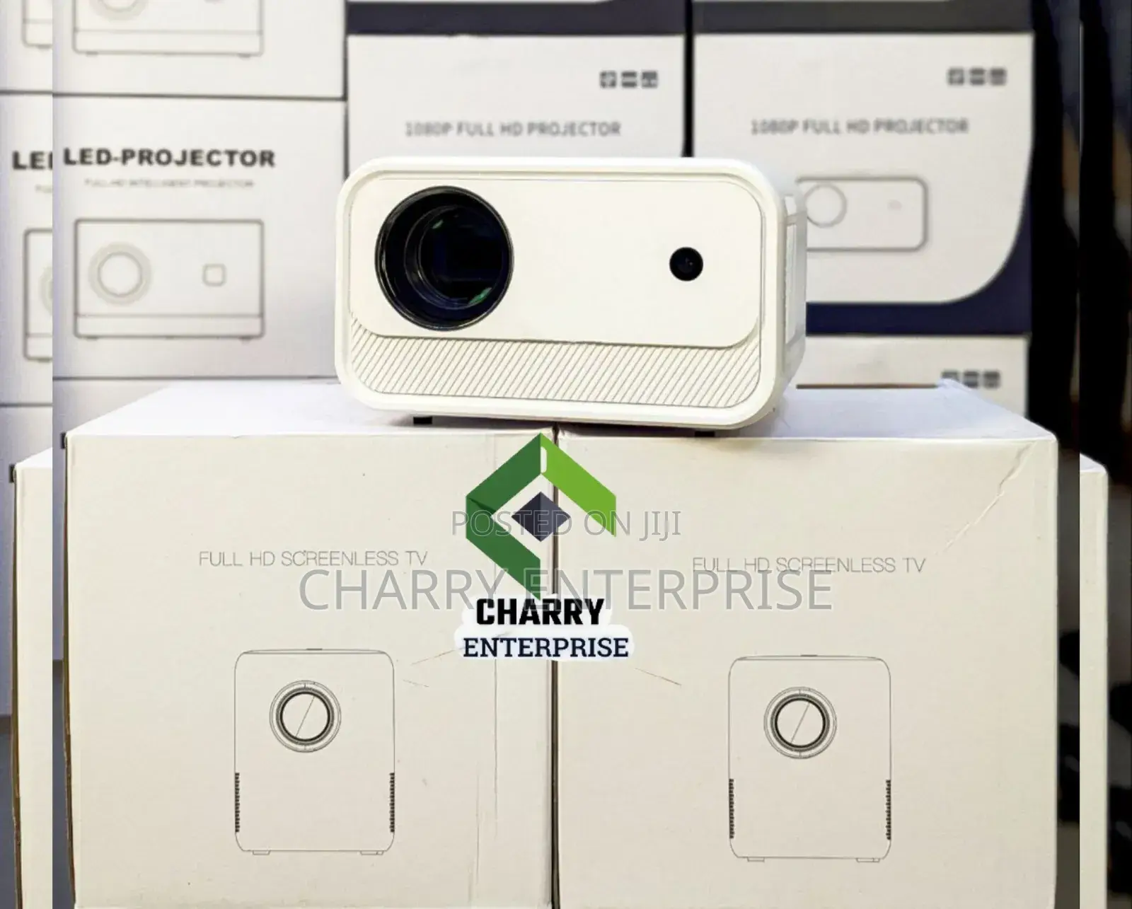 Portable Full Screenless Tv Projector