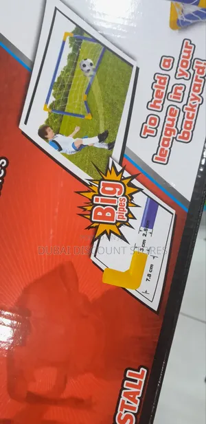 Football and Goal Net
