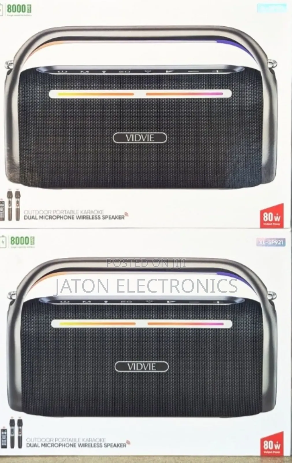 Vidvie Kareokee Wireless Speaker 80w