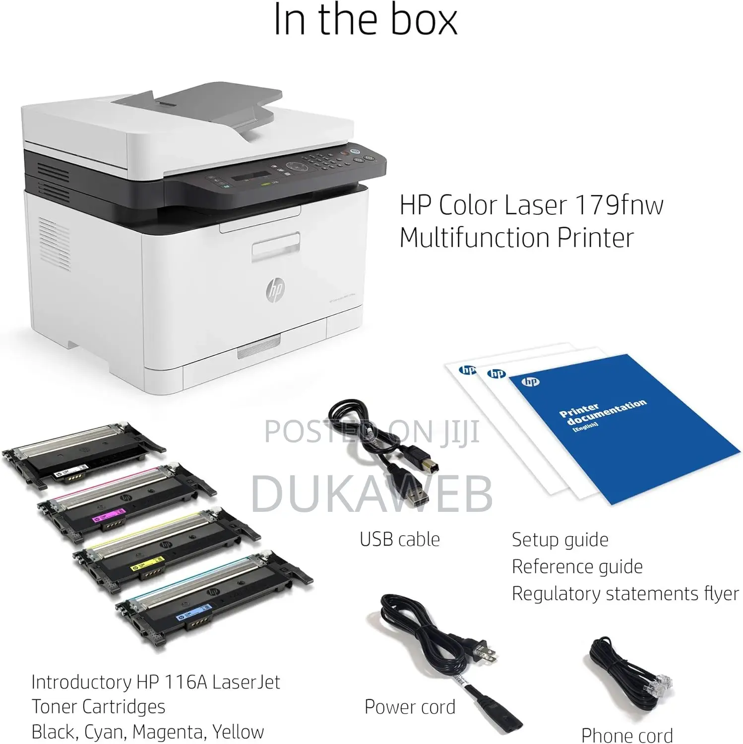 Hp MFP Color Printer 179 FNW