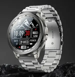 Yesido Io34 Amoled Display Metal Smart Watch Fitness Tracker
