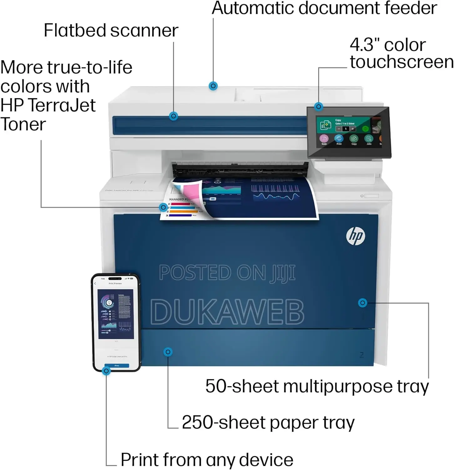 Hp Color Laserjet Pro Mfp 4301fdw