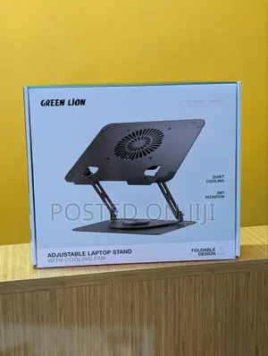 Laptop Stand Green Lion