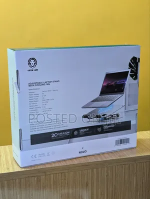 Laptop Stand Green Lion