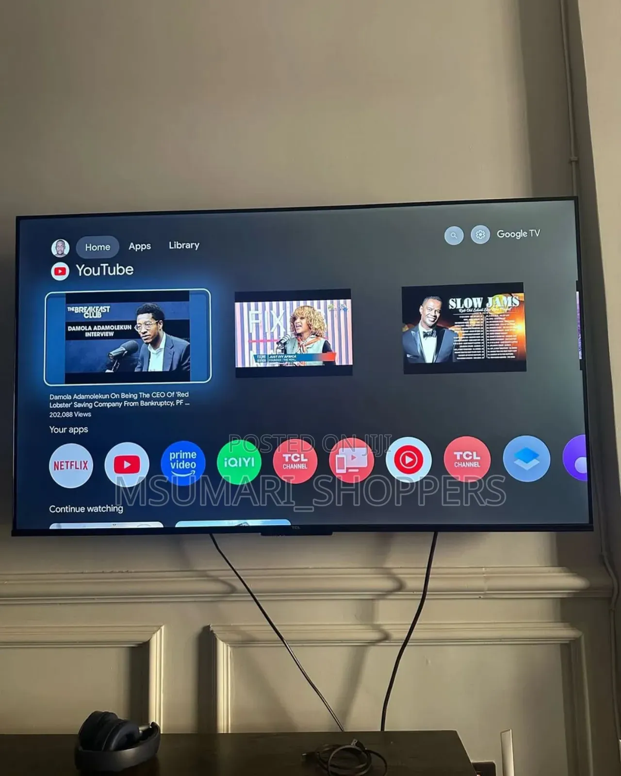 Tv Inch 55 TCL Brand