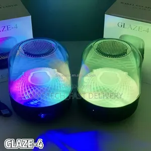 Glaze-4 Portable Mini Speaker With Flashing RGB Light