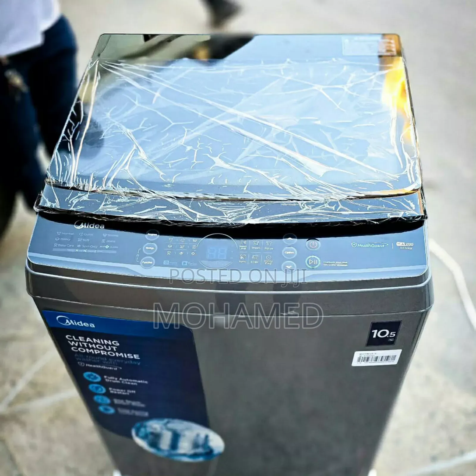 Midea Topload Washing Machine 10kg