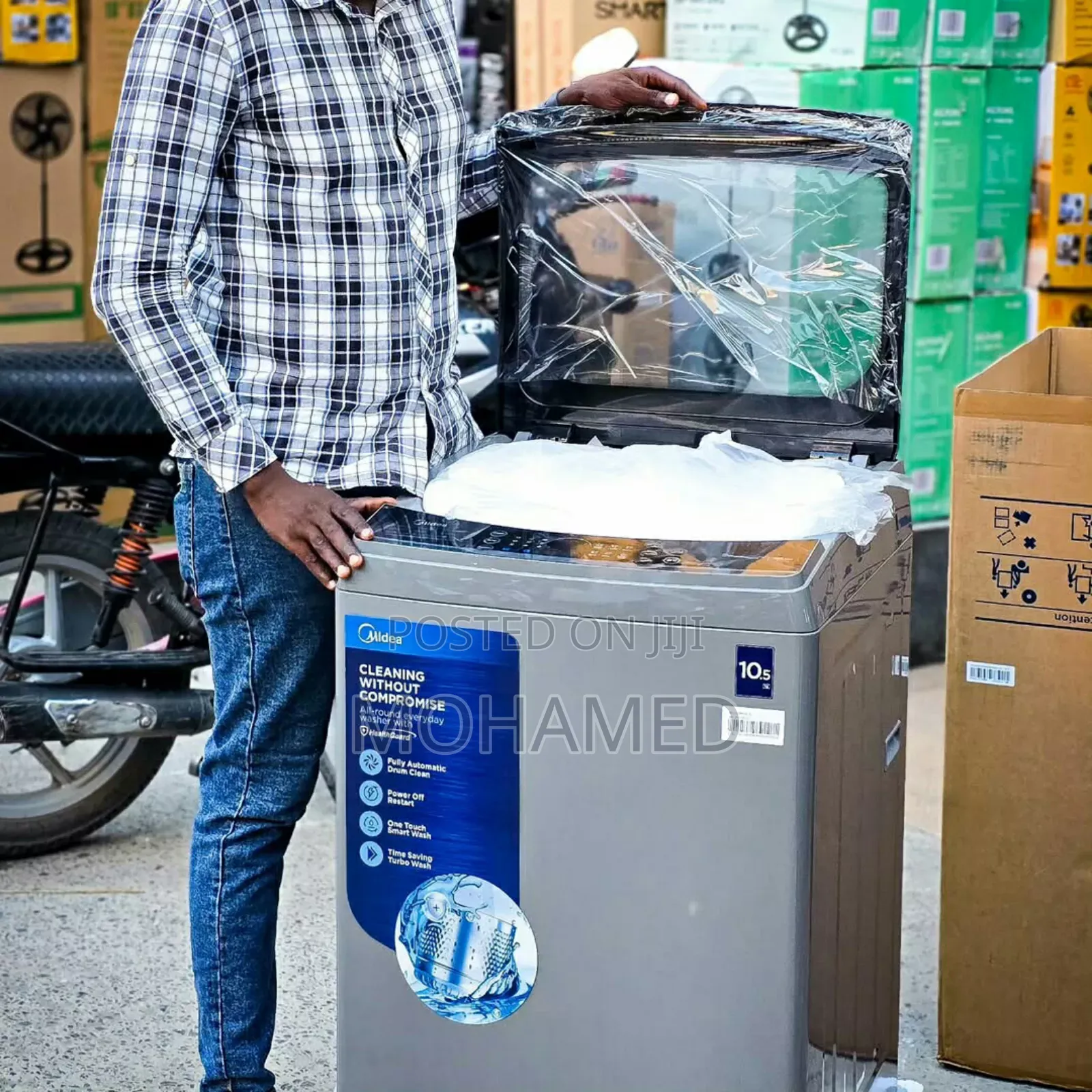 Midea Topload Washing Machine 10kg