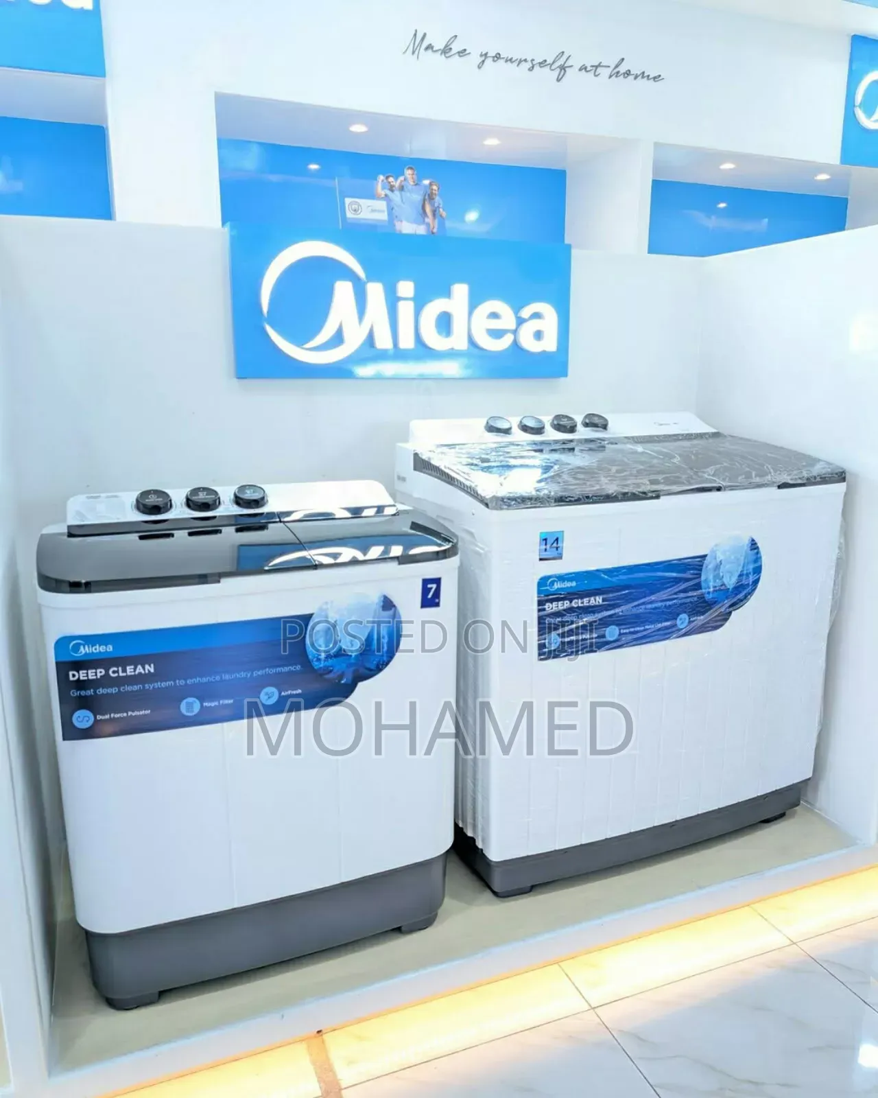 Midea Twintub Washing Machine 7kg