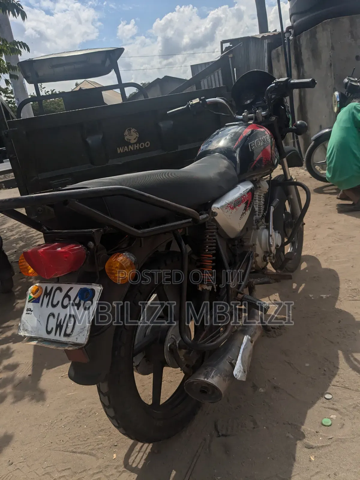 Bajaj Boxer X125 2023 Black