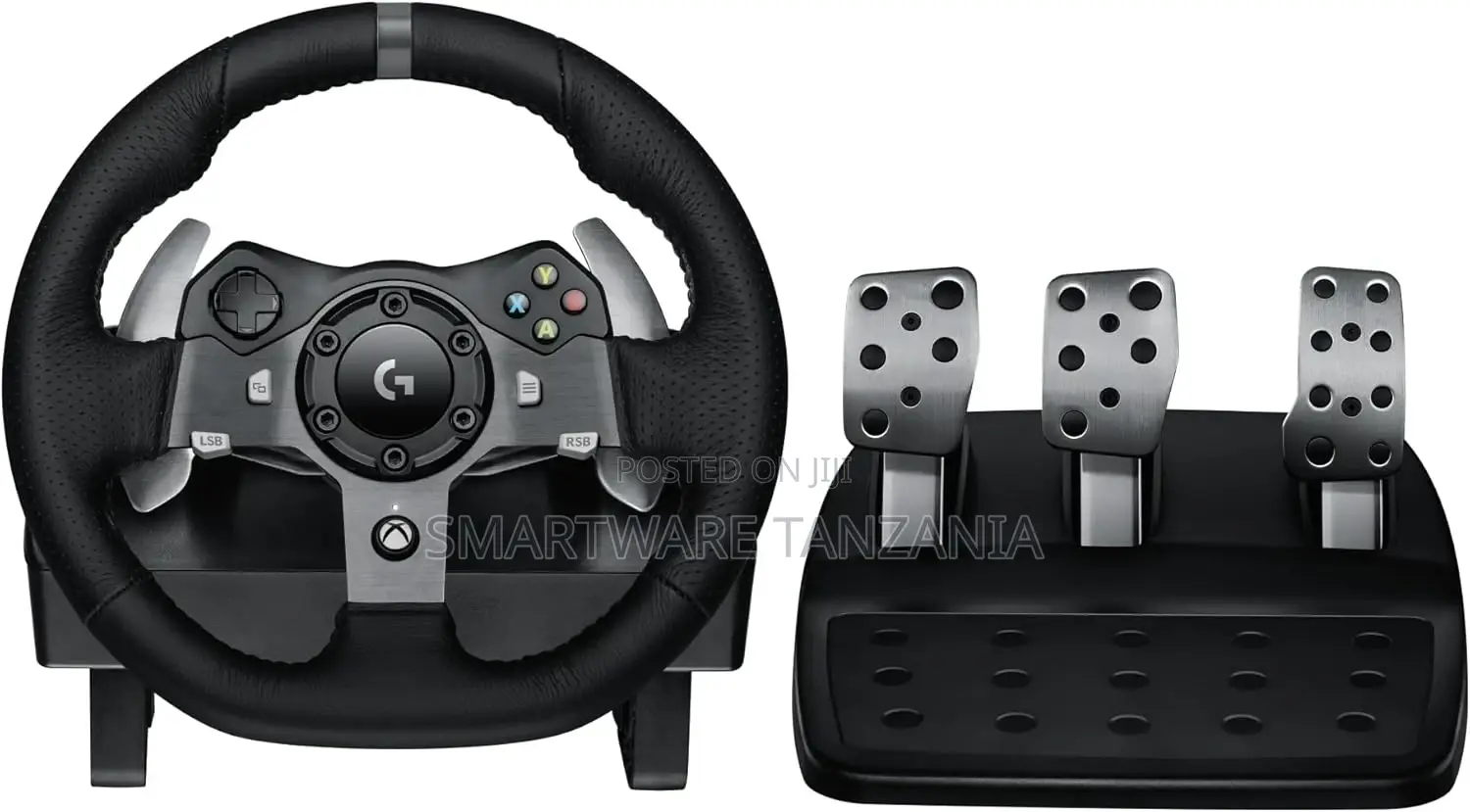 Logitech G923 Driving Force Racing Wheel and Floor Pedals