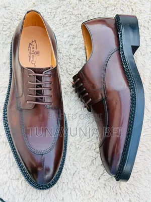 Coffee J M Wiston Brand/ Pure Leather Shoes