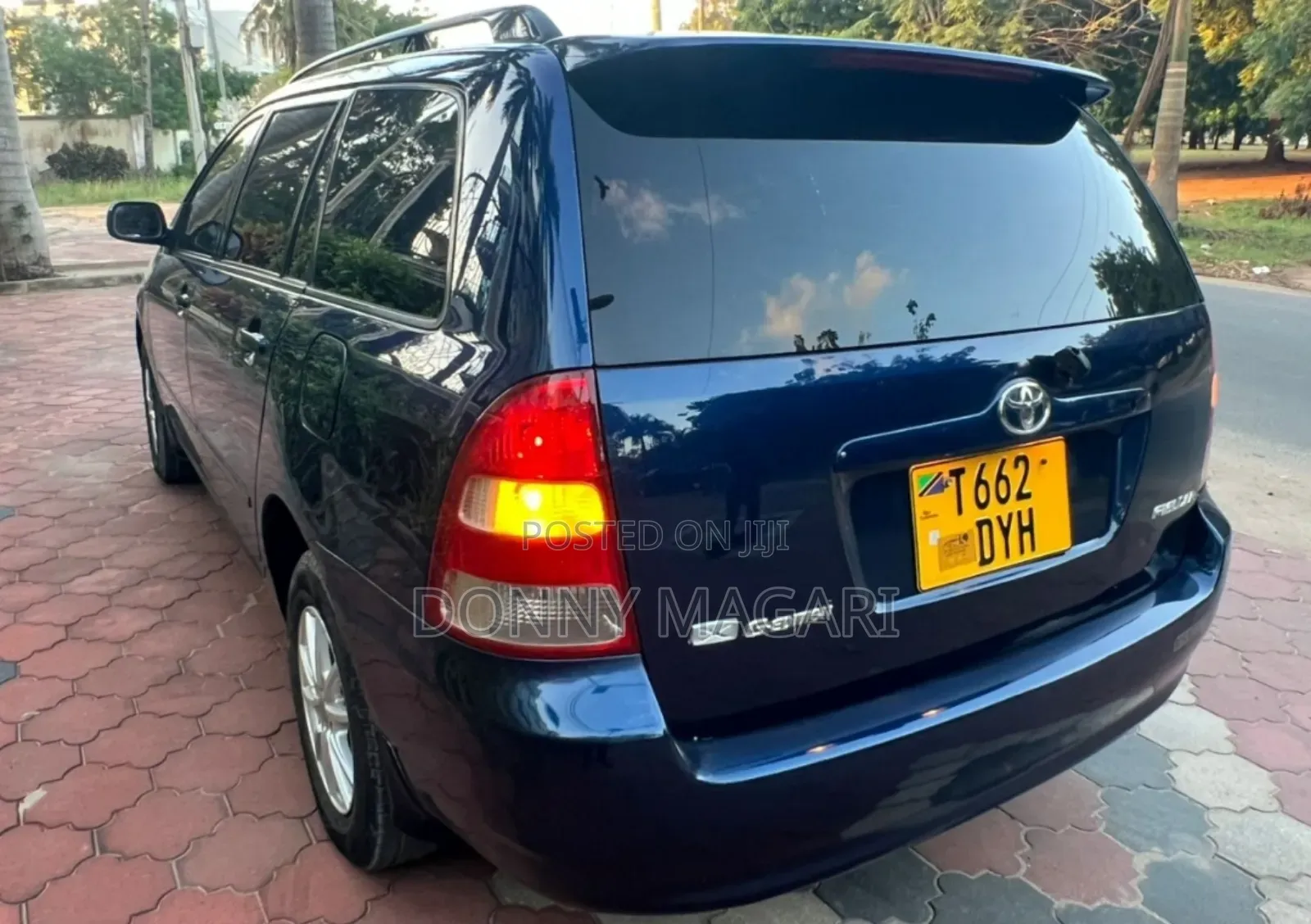 Toyota Corolla Fielder 2001 Blue