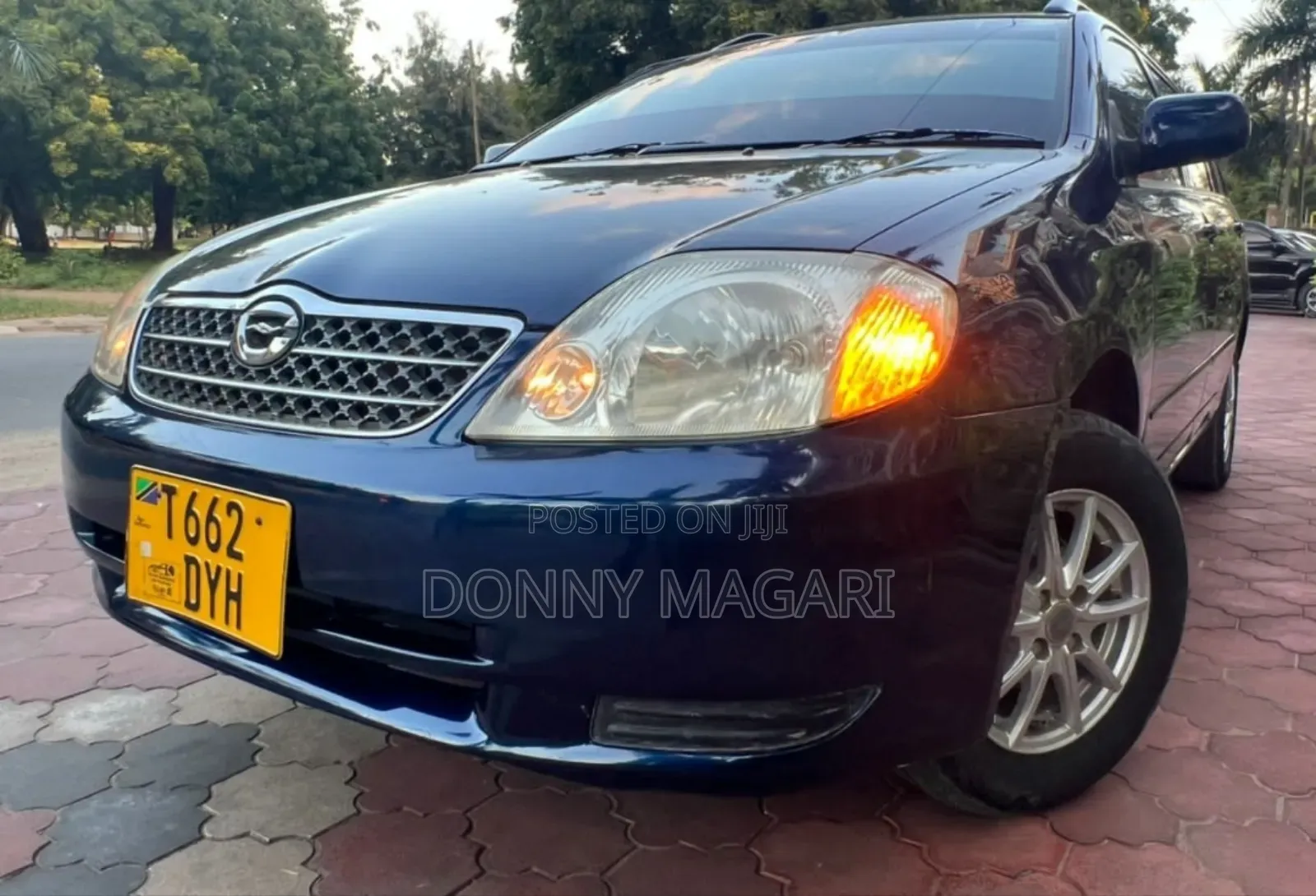 Toyota Corolla Fielder 2001 Blue