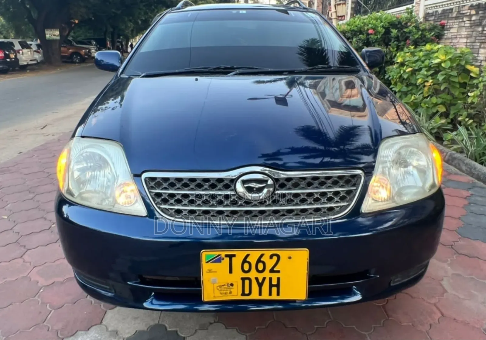 Toyota Corolla Fielder 2001 Blue