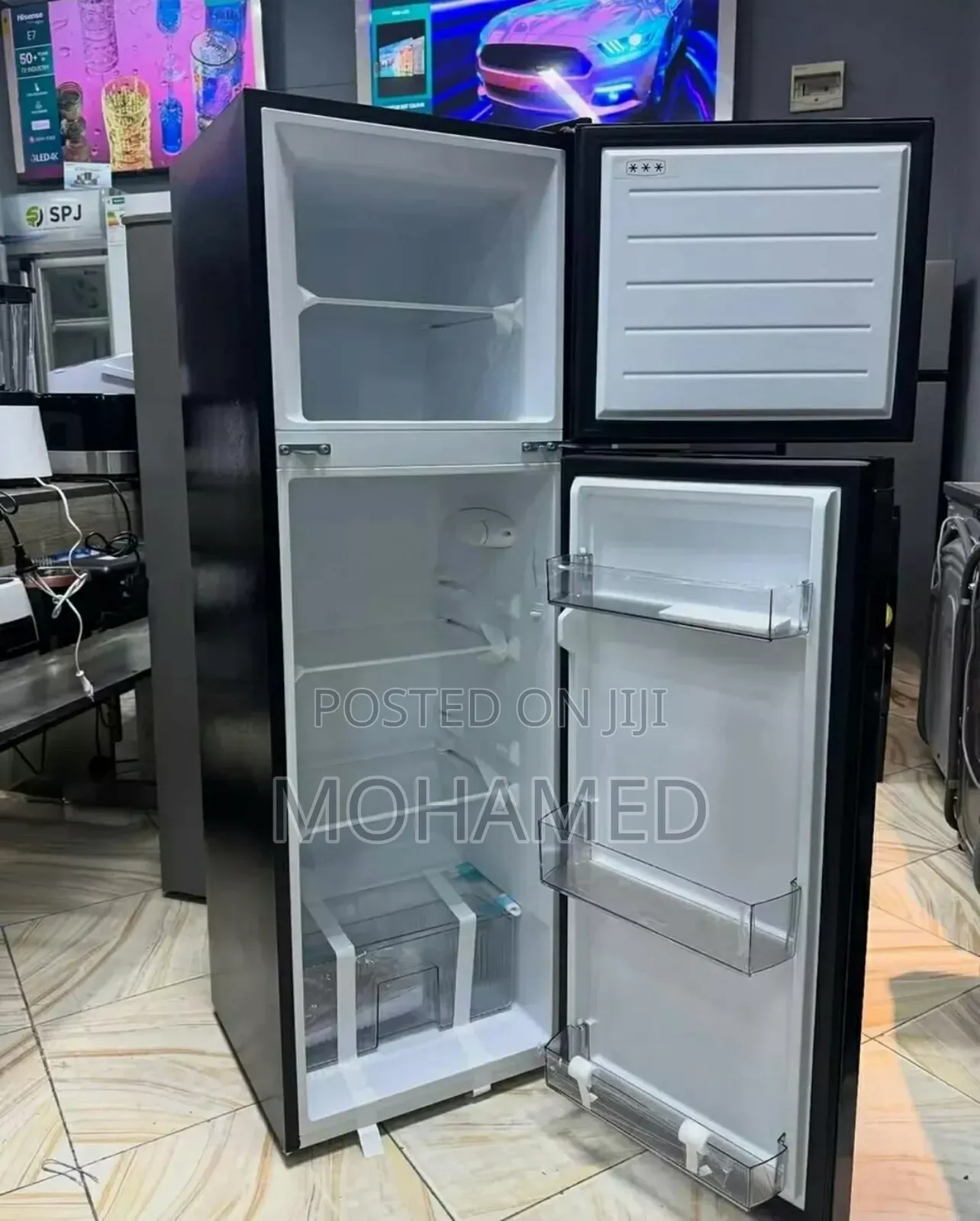 Midea Double Door Fridge Ujazo Lita 180