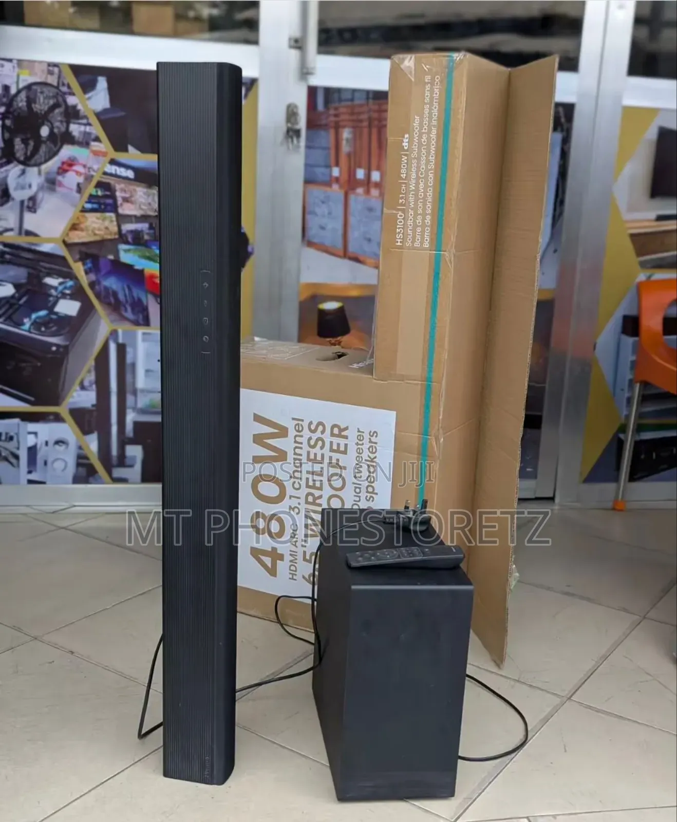 *Hisense Sound Bar Watts 480|| * 