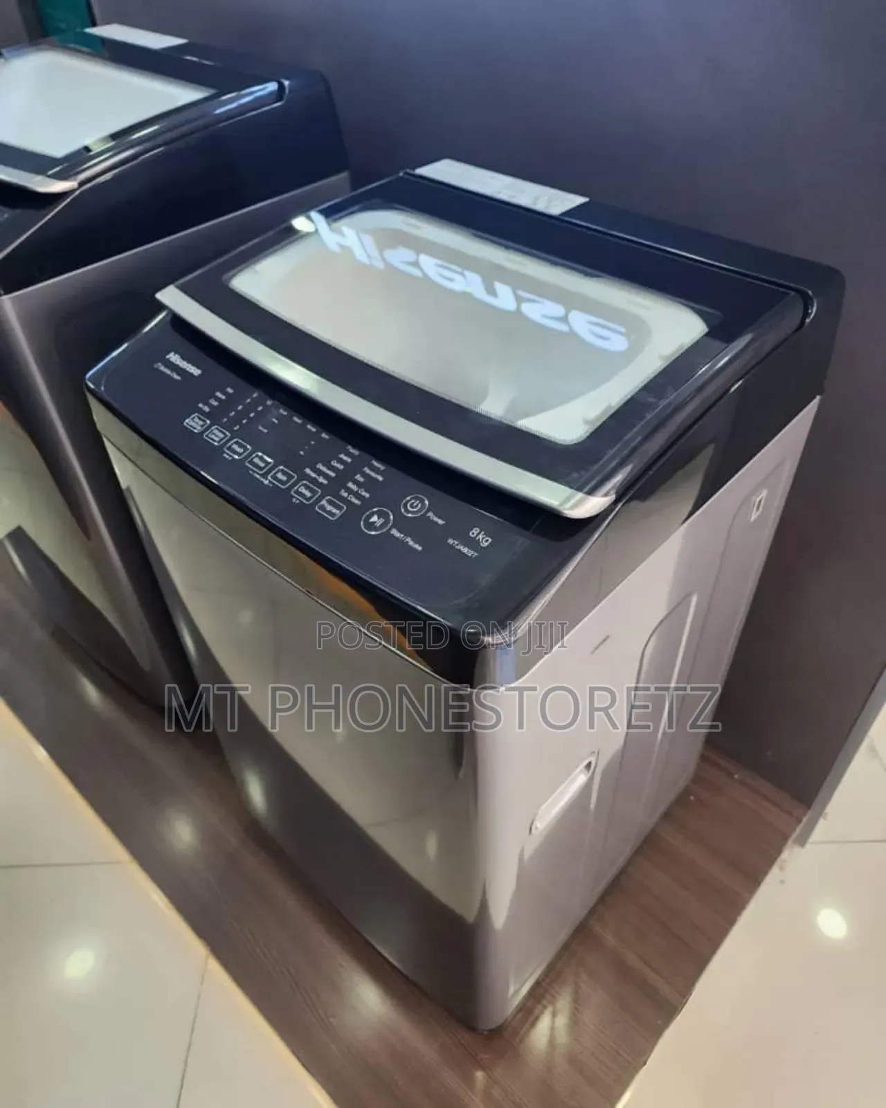 *Hisense Top Load Automatic Washing Machine 8kg Ll