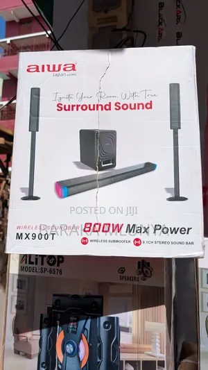 Aiwa Sound Bar Watts 800