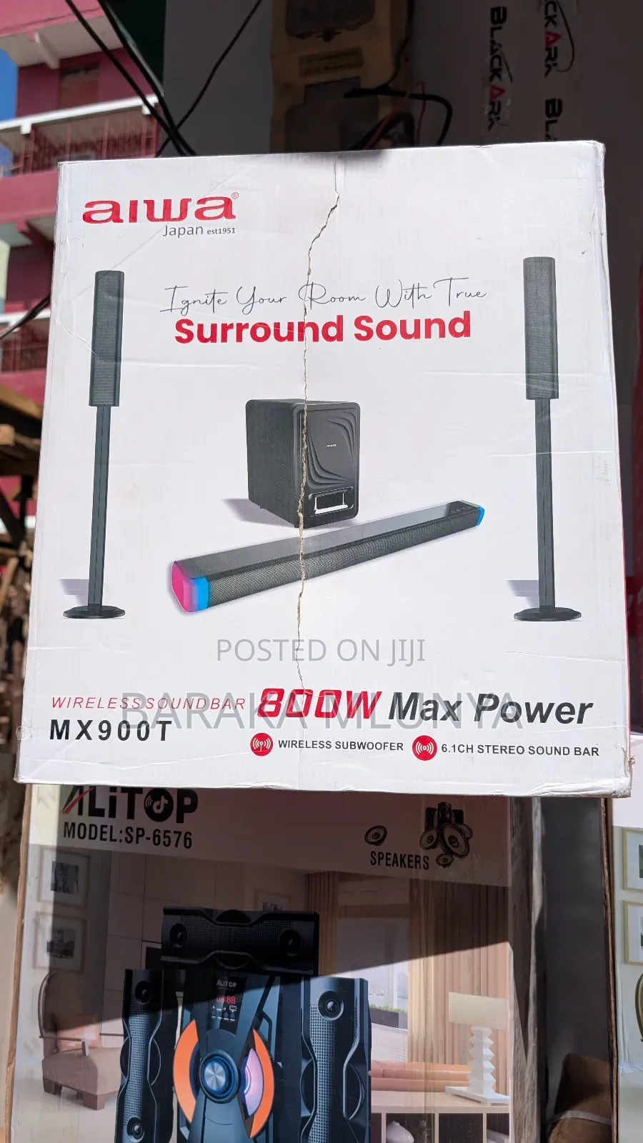 Aiwa Sound Bar Watts 800