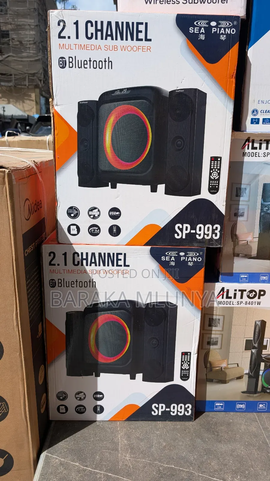 Sea Piano Speakers