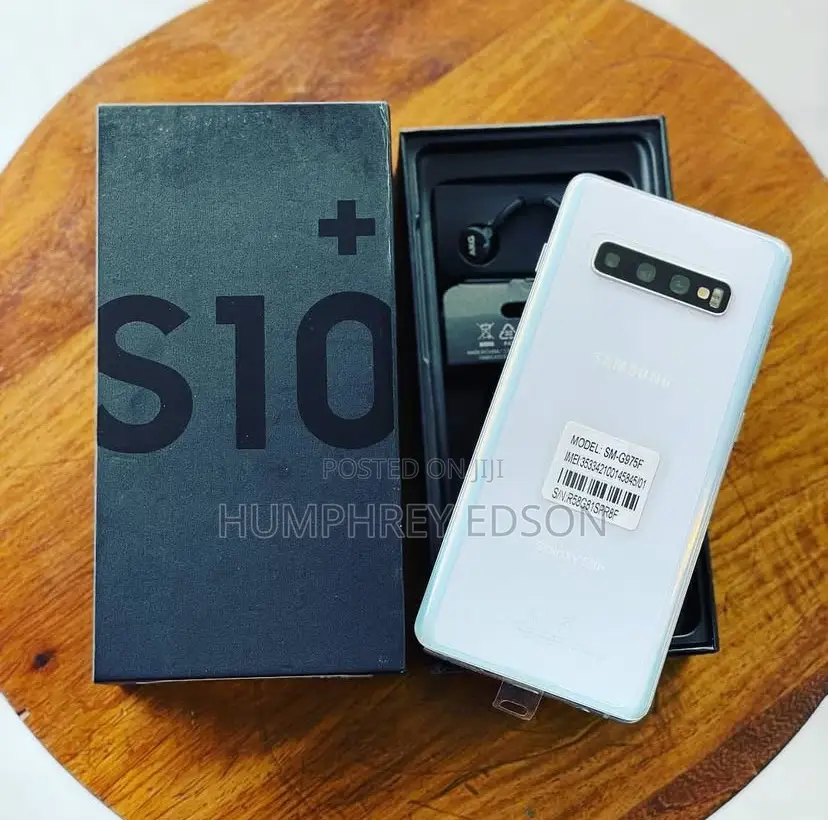 New Samsung Galaxy S10 Plus 128 GB White