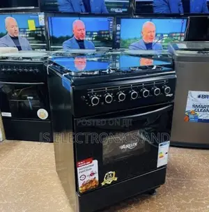 Airlux Jiko La Kisasa 50x50cmplate 3gas,1umeme Na Oven Imara