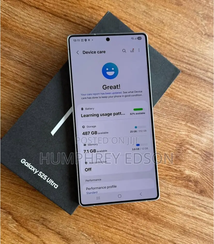 New Samsung Galaxy S25 Ultra 256 GB Black