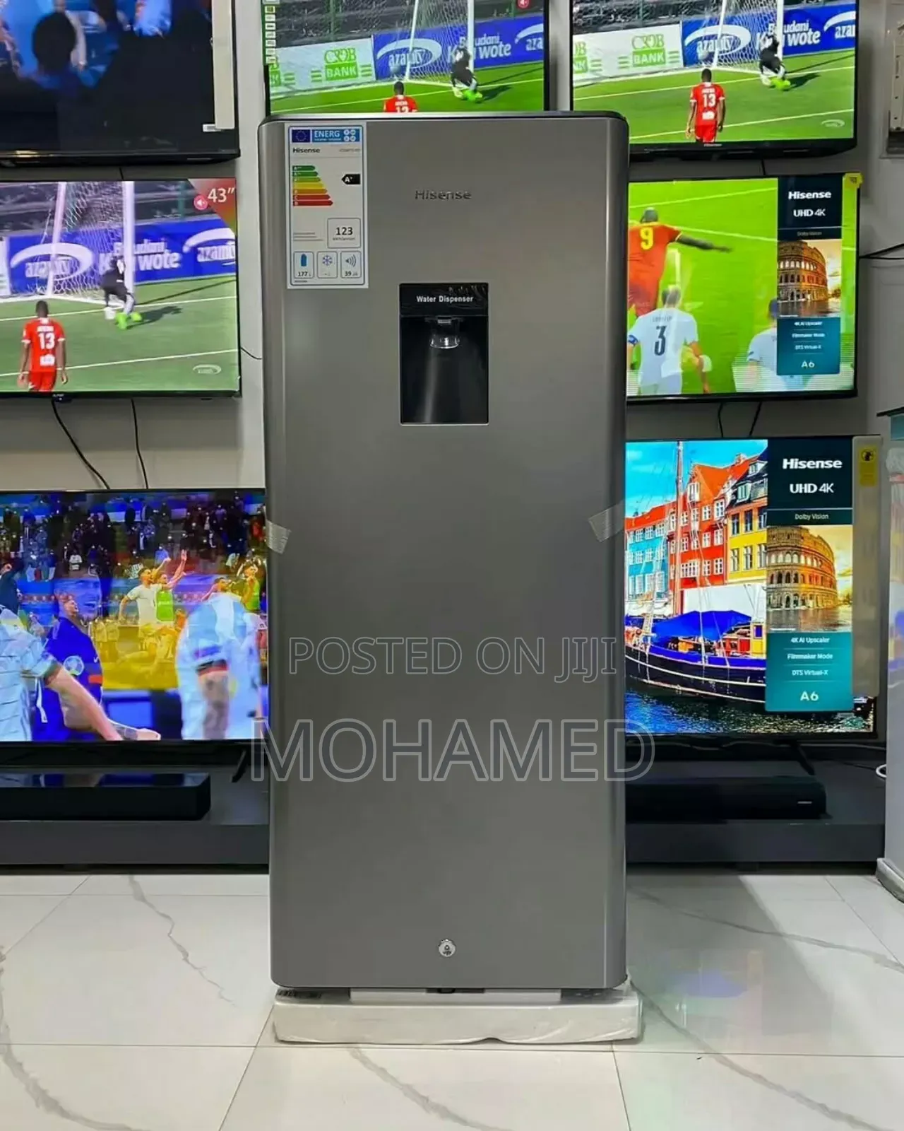 Hisense Fridge With Water Dispenser 177l