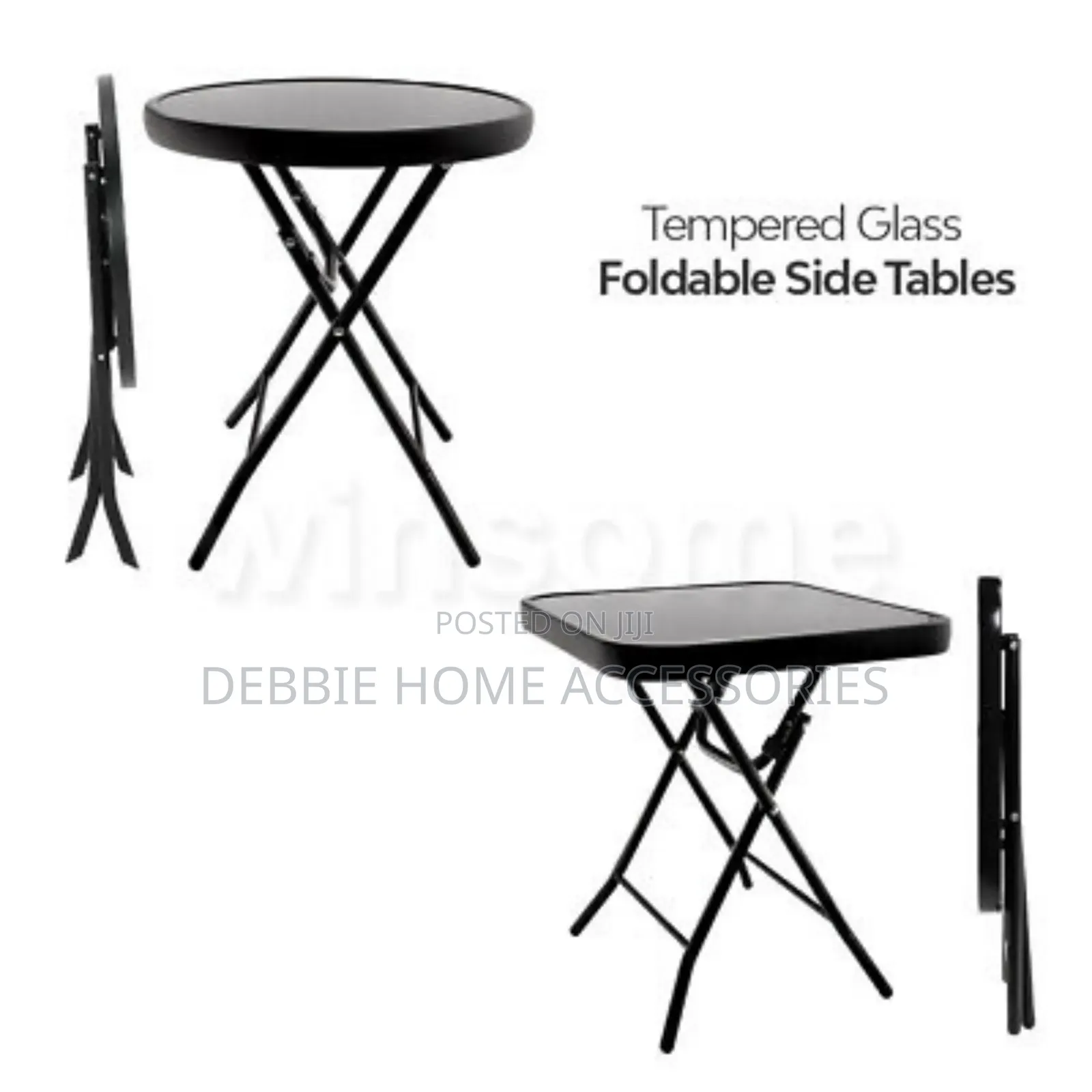 Foldable Round Table Indoor/Outdoor