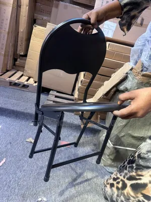Black Folding Portable Toilet Seat With Backrest