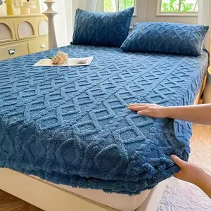Soft Bed Fitted Sheet Sets Plush Mattress
