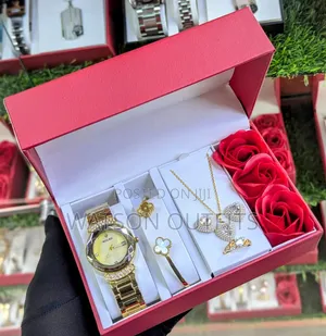 Women's Silver and Gold Watches Official New Smart