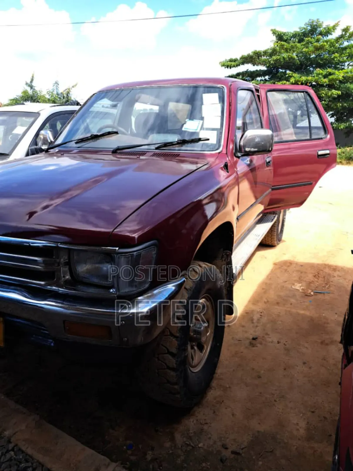 Toyota Hilux Surf 2005 Red
