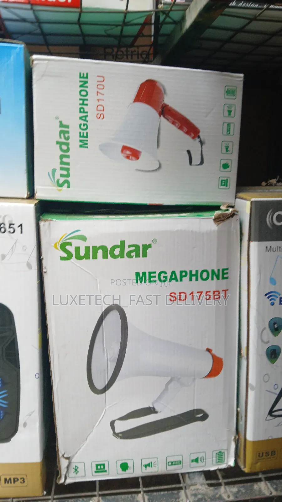 Sundar Megaphone With Rechargeable Battery
