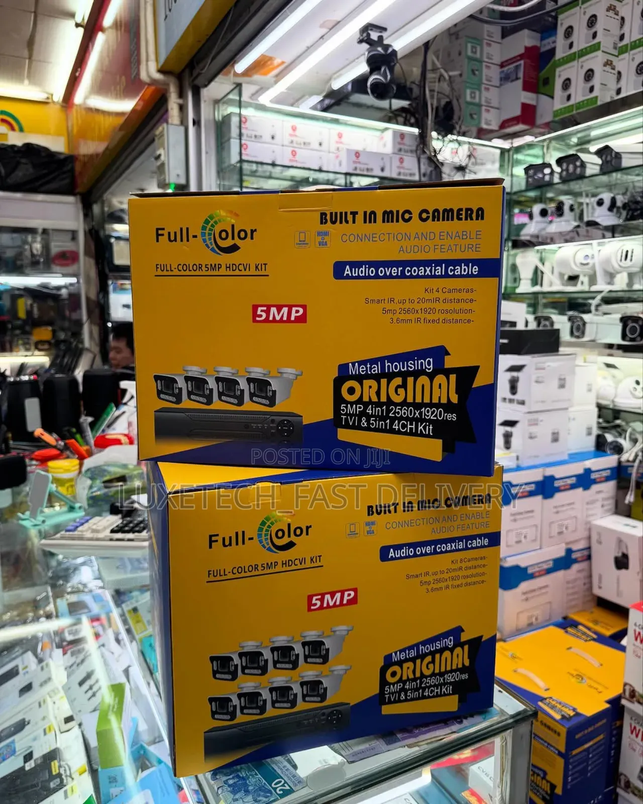 Full-Color 5mp Wired CCTV Kit 8 Cameras